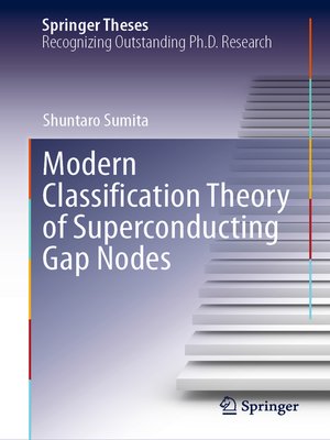 cover image of Modern Classification Theory of Superconducting Gap Nodes